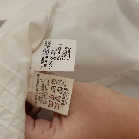 100% Cotton Ruffle Women's Blouse - Picture 7 of 7